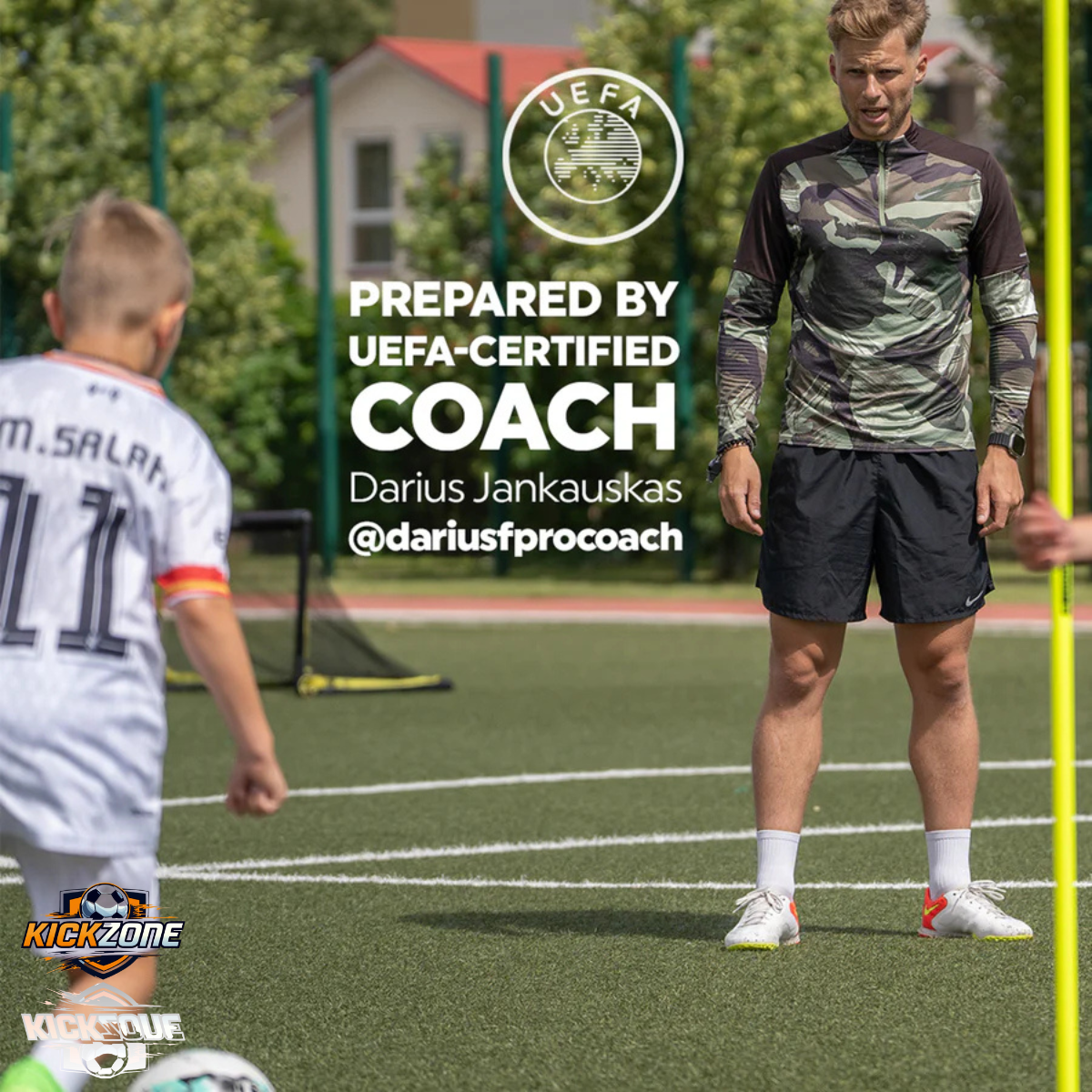 Kickzone™ Voetbal Trainingsmat + GRATIS Voetbalsokken & Programma