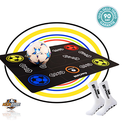 Kickzone™ Voetbal Trainingsmat + GRATIS Voetbalsokken & Programma