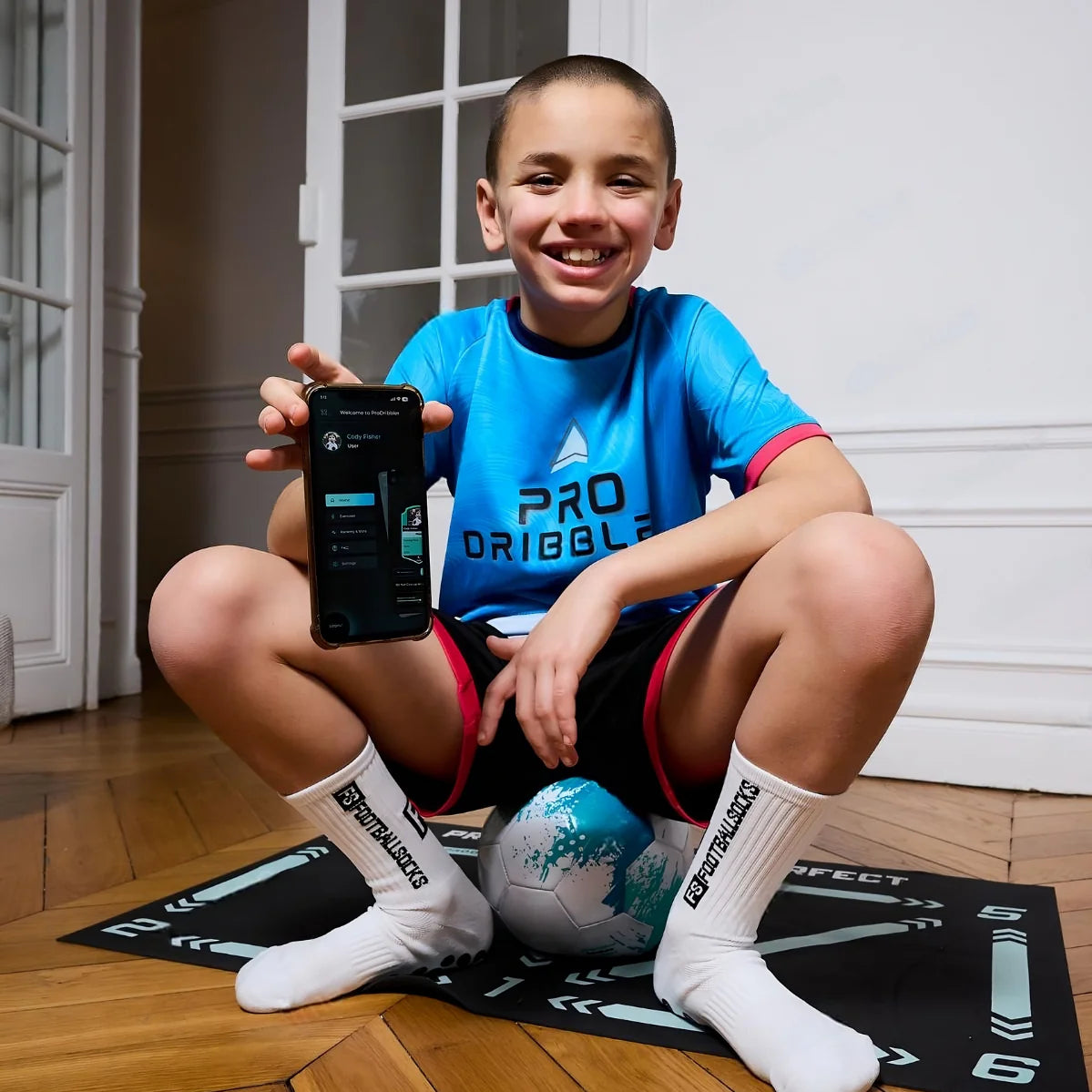 Kickzone™ Voetbal Trainingsmat + GRATIS Voetbalsokken & Programma